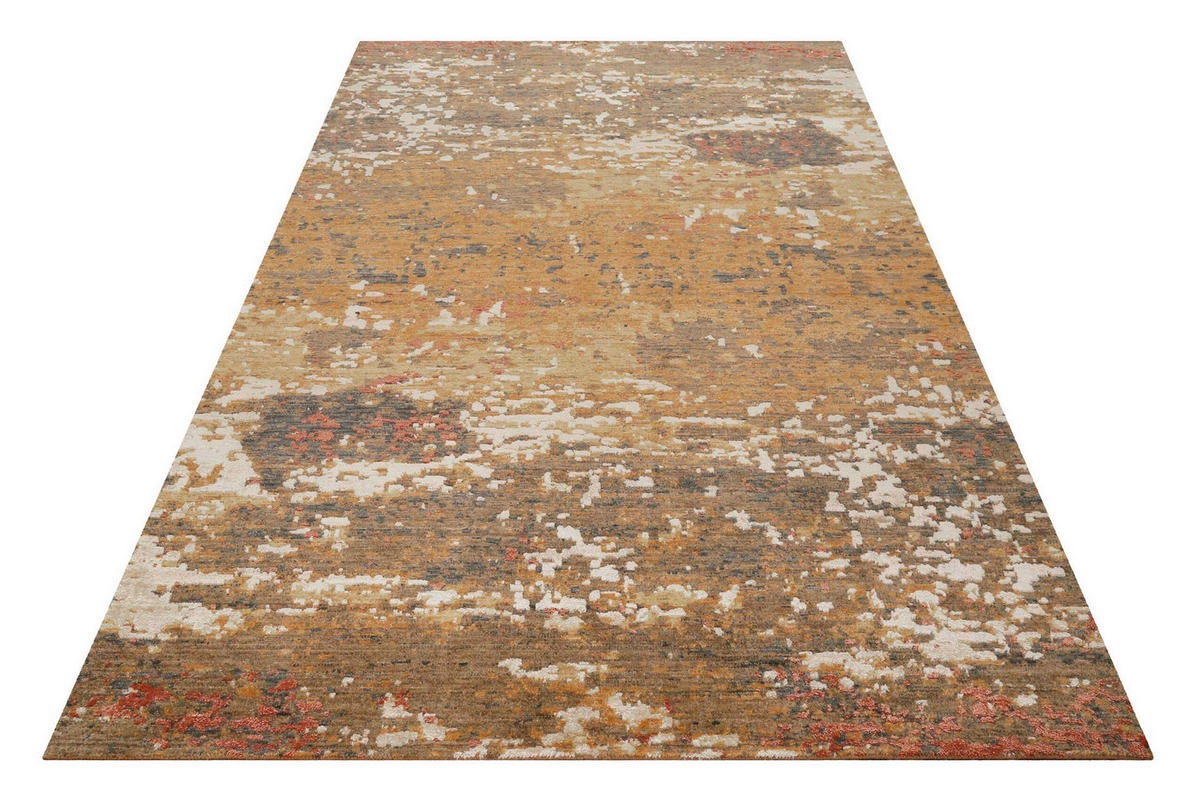 FLACHWEBETEPPICH 110/170 cm East Village Braun, Beige  - Beige/Braun, Design, Textil (110/170cm) - Esprit