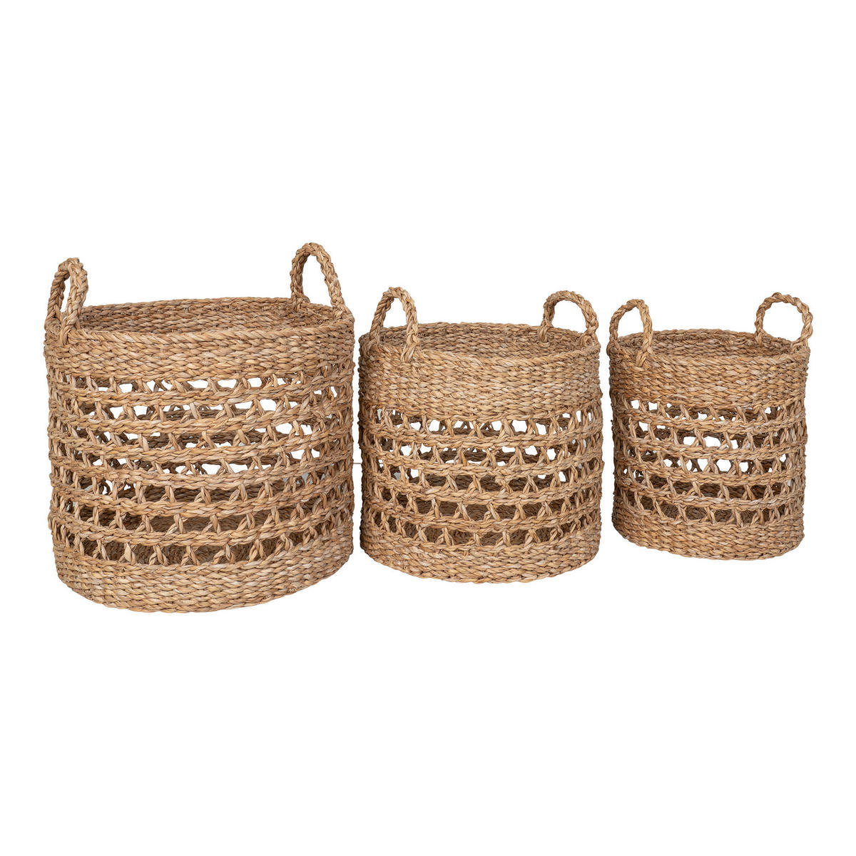 KORBSET  - Hellbraun, Design, Holz