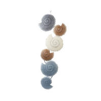 ZIDNA DEKORACIJA   4 cm        - bijela/plava, Basics, plastika (4cm)