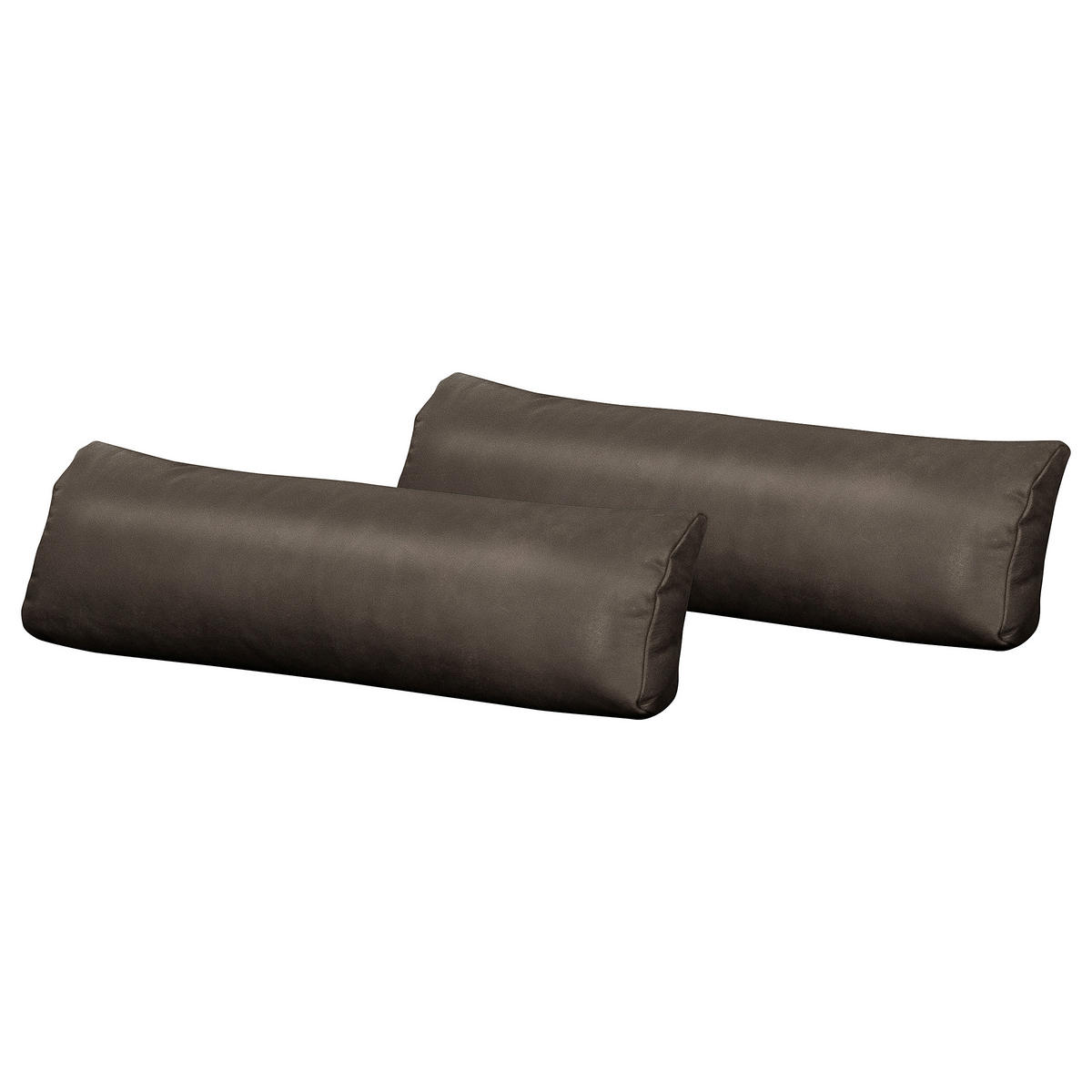2-SITZER-SOFA  in Echtleder Fango   - Fango/Beige, Design, Leder/Kunststoff (240/85/123cm) - Livetastic