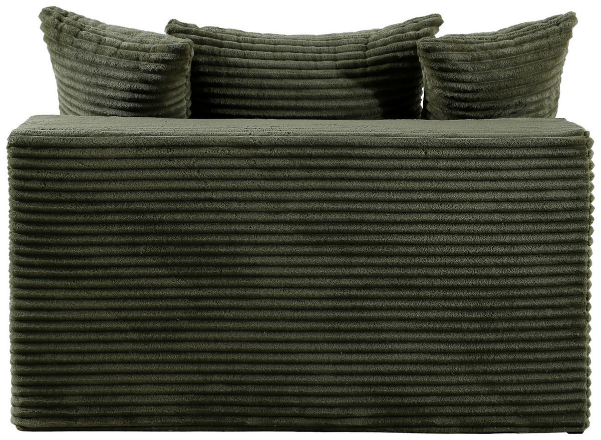 XXL-SESSEL - Grün, Design, Textil (125/63/170cm) - P & B