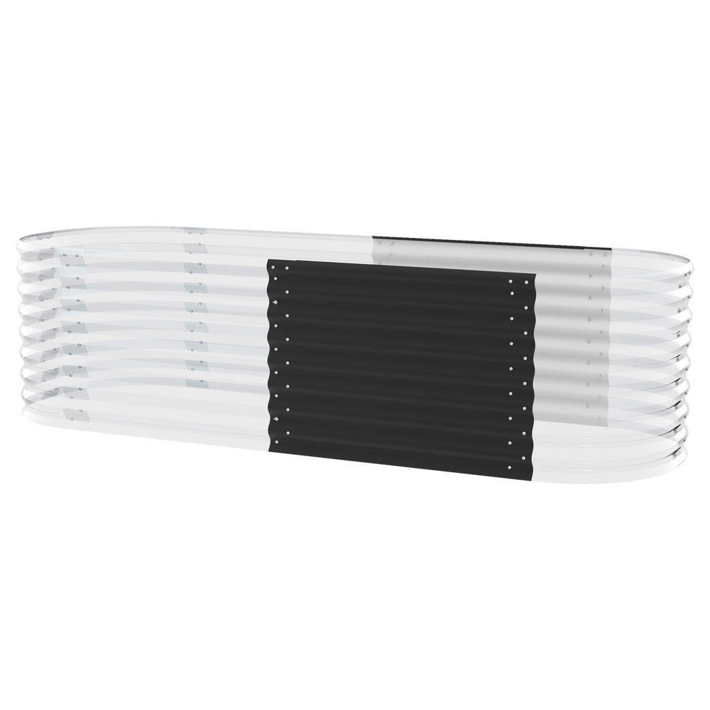 Hochbeet-erweiterung Metall Vita 630 80x63x80 Cm Schwarz