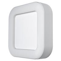 LED-WANDLEUCHTE Endura Style Square 20,2/20,2/4,5 cm   - Weiß, Basics, Kunststoff/Metall (20,2/20,2/4,5cm) - Ledvance