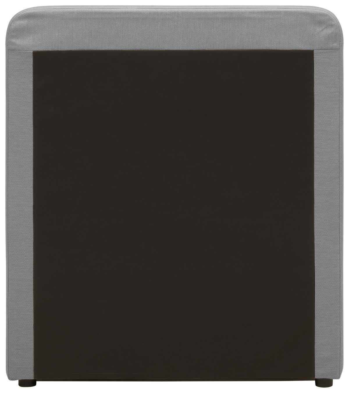 BOX-ÁGY 90/200 cm  világosszürke  - világosszürke, Konventionell, textil/fa (90/200cm) - P & B