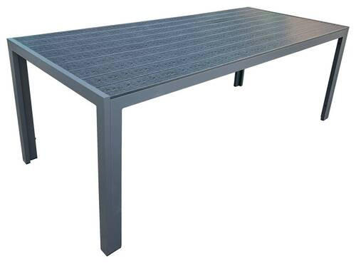 Gartentisch Milano Kunststoff/aluminium L 205 Cm