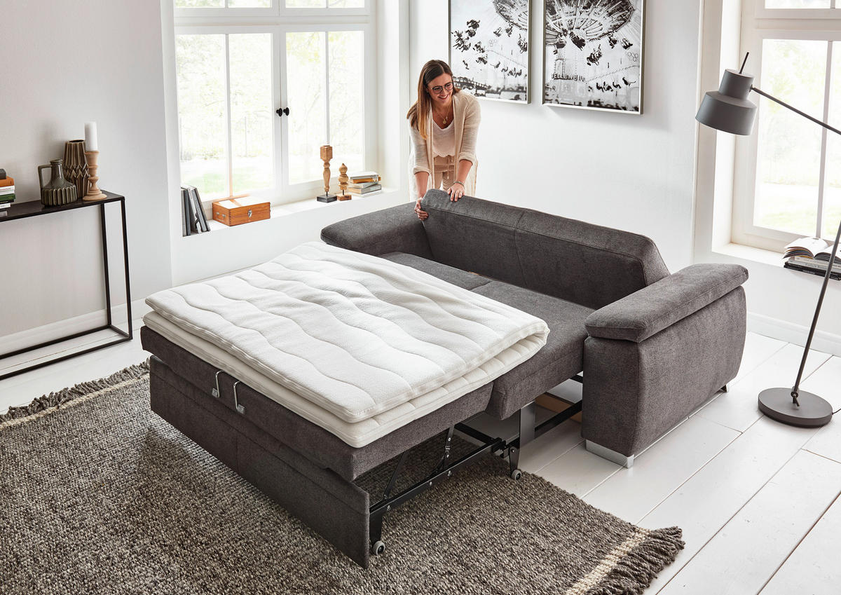 SCHLAFSOFA Türkis  - Türkis, KONVENTIONELL, Holz/Textil (196/90/100cm) - Beldomo Style