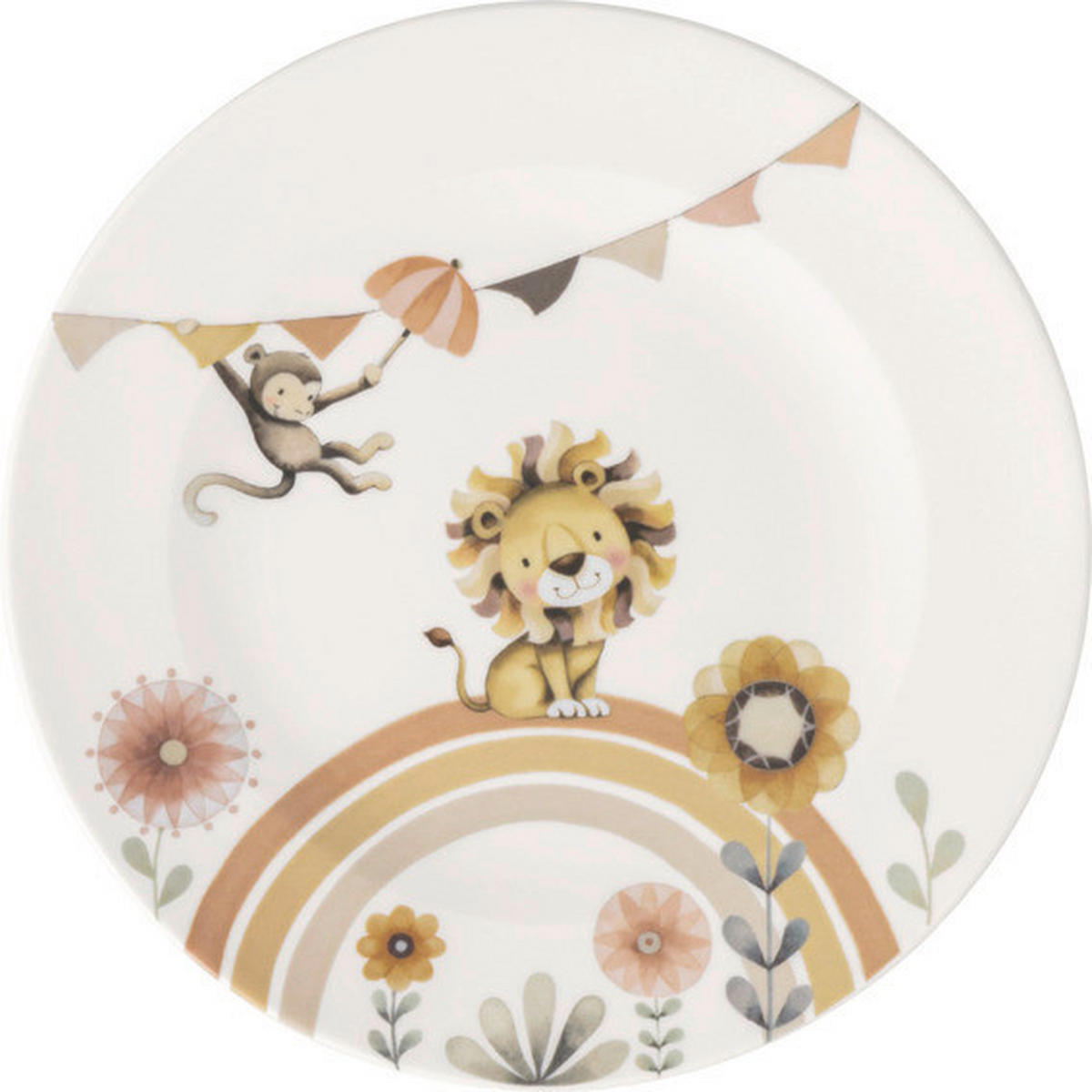 KINDERTELLER Roar Lion Fine China  - Multicolor, Design, Keramik (21,5/1,5cm) - Villeroy & Boch
