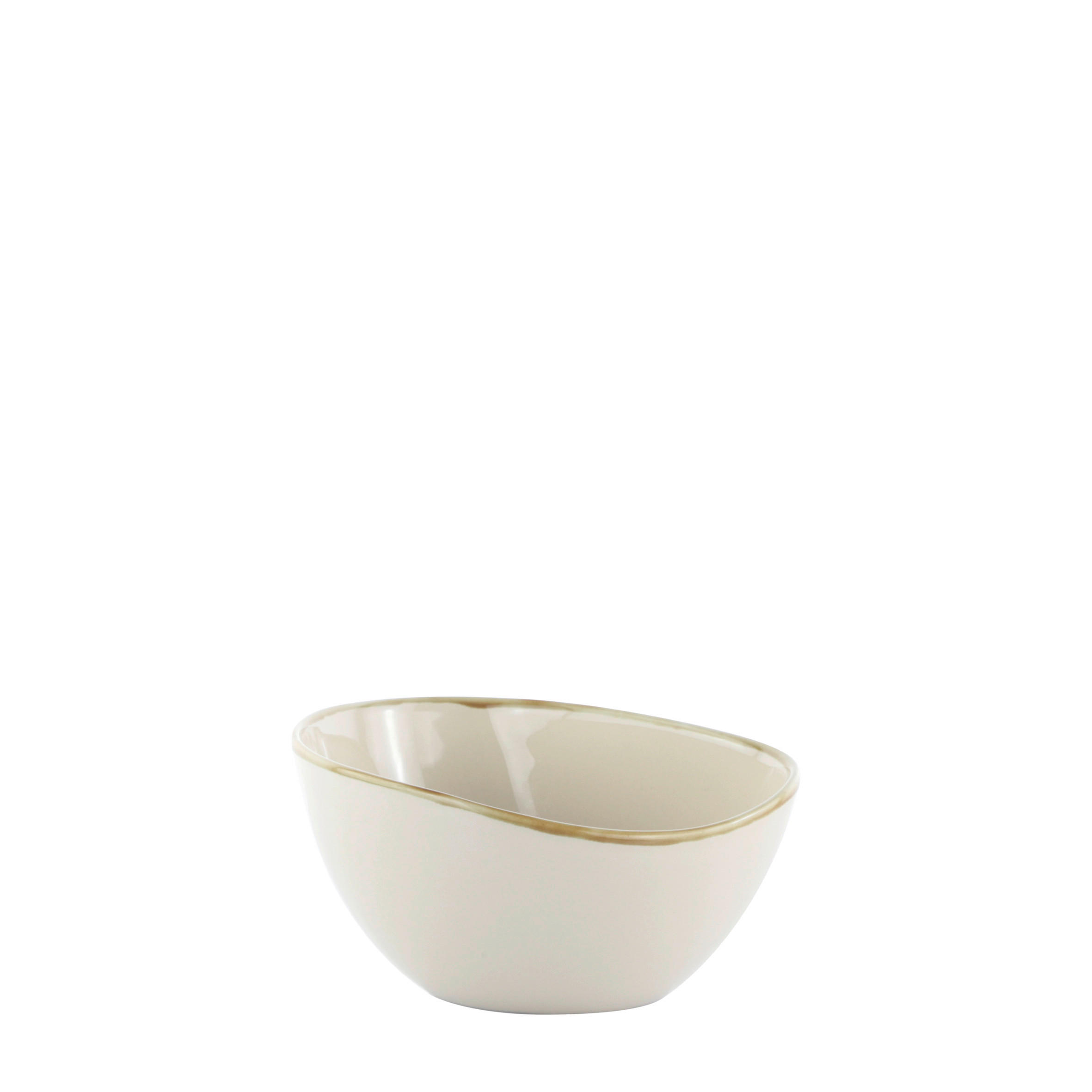 BOL PENTRU CEREALE  - bej, Trend, ceramică (14,5/12,5cm) - Novel