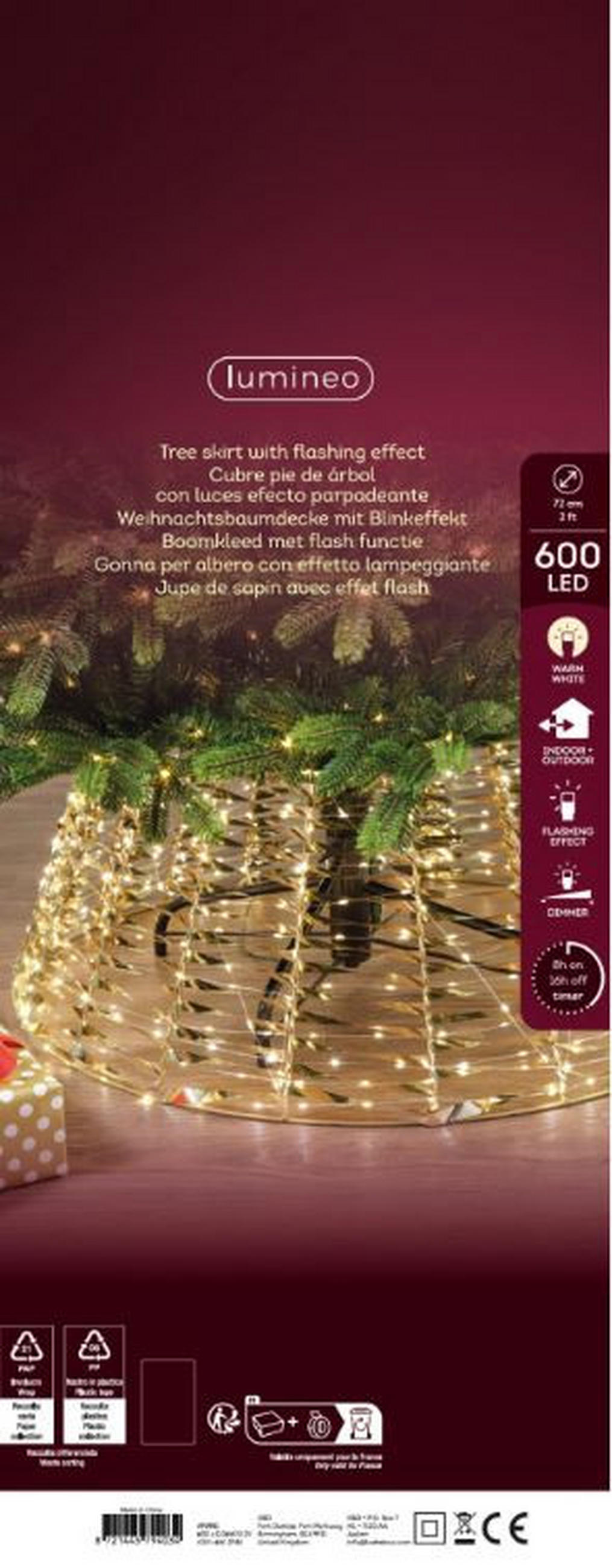 LED SVJETILJKA DEKORATIVNA  - Basics (72/28cm) - X-Mas