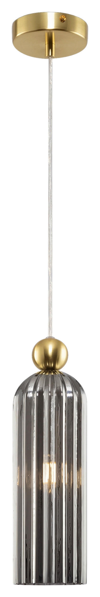 PENDELLAMPA 10/34,7/10 cm - guldfärgad, metall/glas (10/34,7/10cm) - MAYTONI