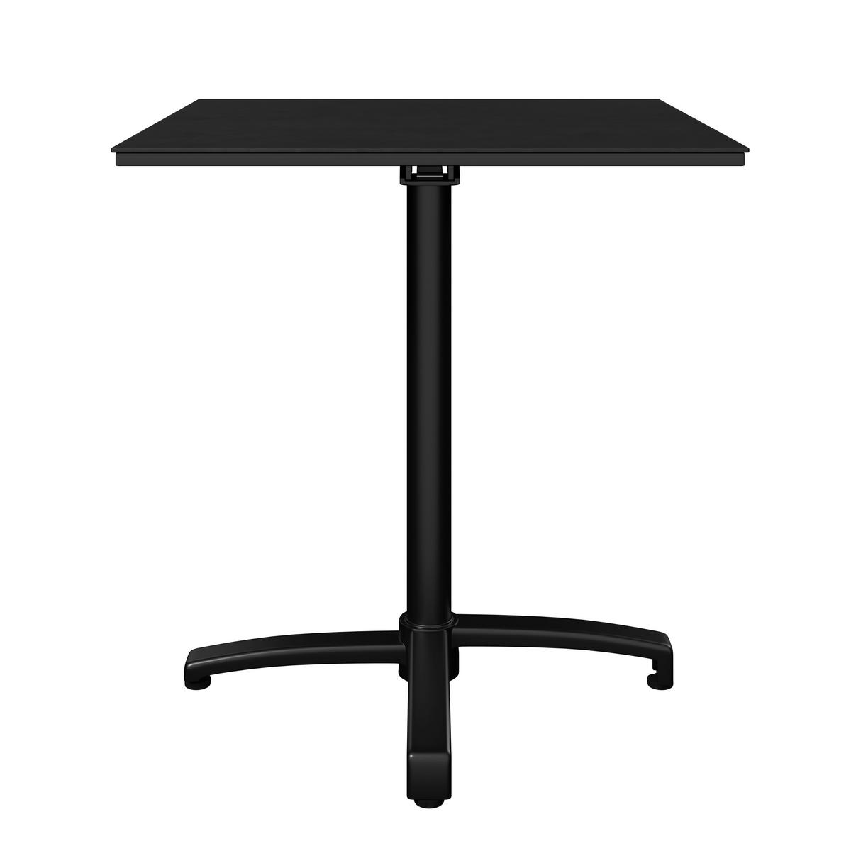 BISTROTISCH in Metall, Kunststoff 70/70/74 cm  - Anthrazit, KONVENTIONELL, Kunststoff/Metall (70/70/74cm) - Ambia Garden