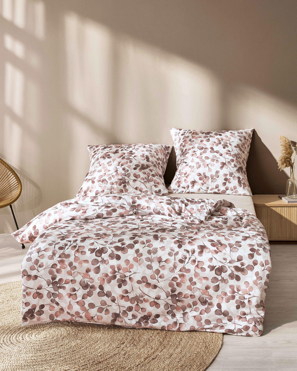 BETTWÄSCHE Enchanted Interlock-Jersey 140/200 cm  - Mokka, Basics, Textil (140/200cm) - Kaeppel