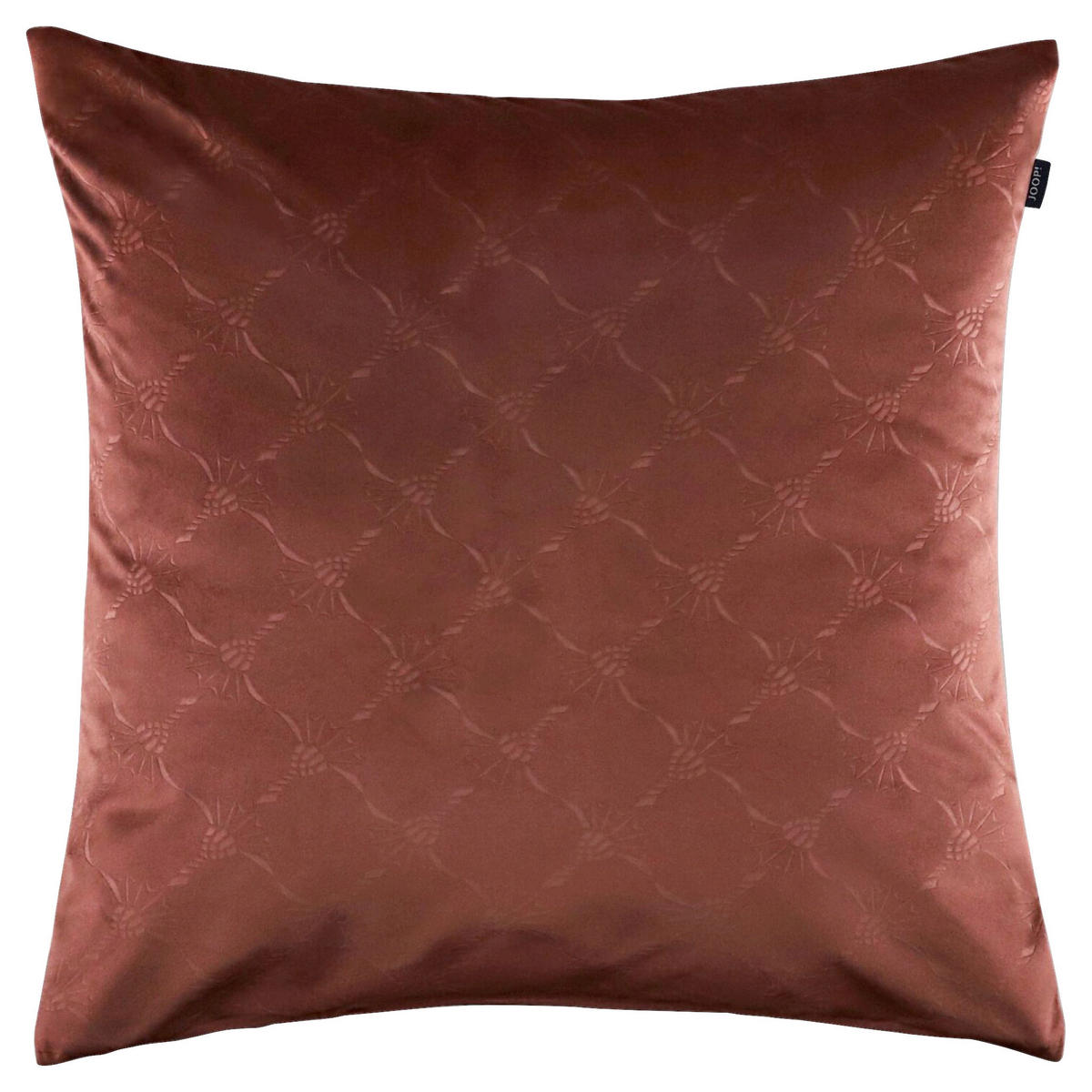 KISSENHÜLLE J-Soft Cornflower 50/50 cm  - Rostfarben, Basics, Textil (50/50cm) - Joop!