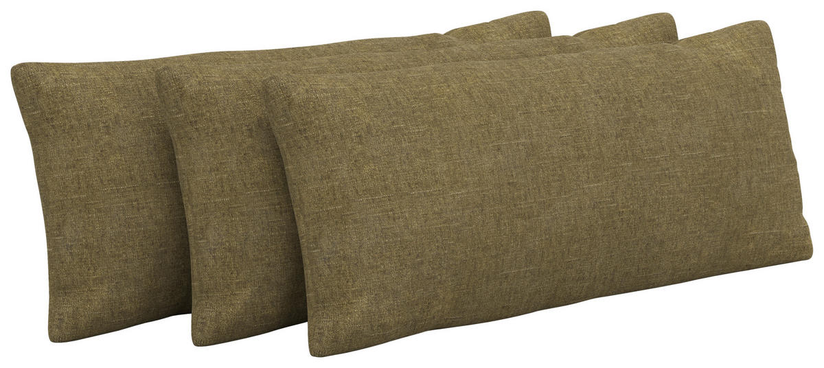 NIERENKISSEN  - Olivgrün, KONVENTIONELL, Textil (65/25cm) - Sit & More