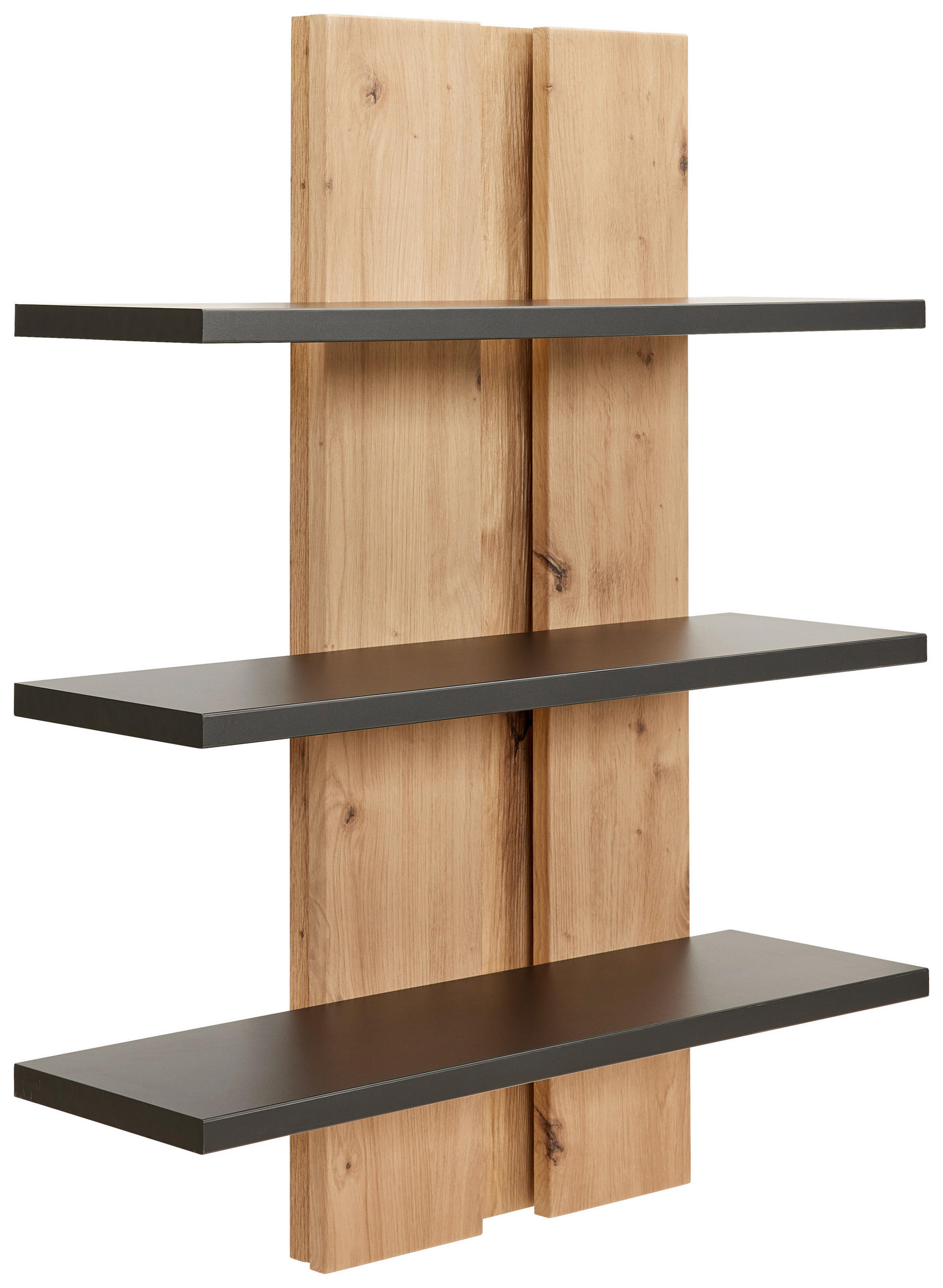 Cantus Wandboard Anthrazit, Eiche Artisan 70x90x25 cm