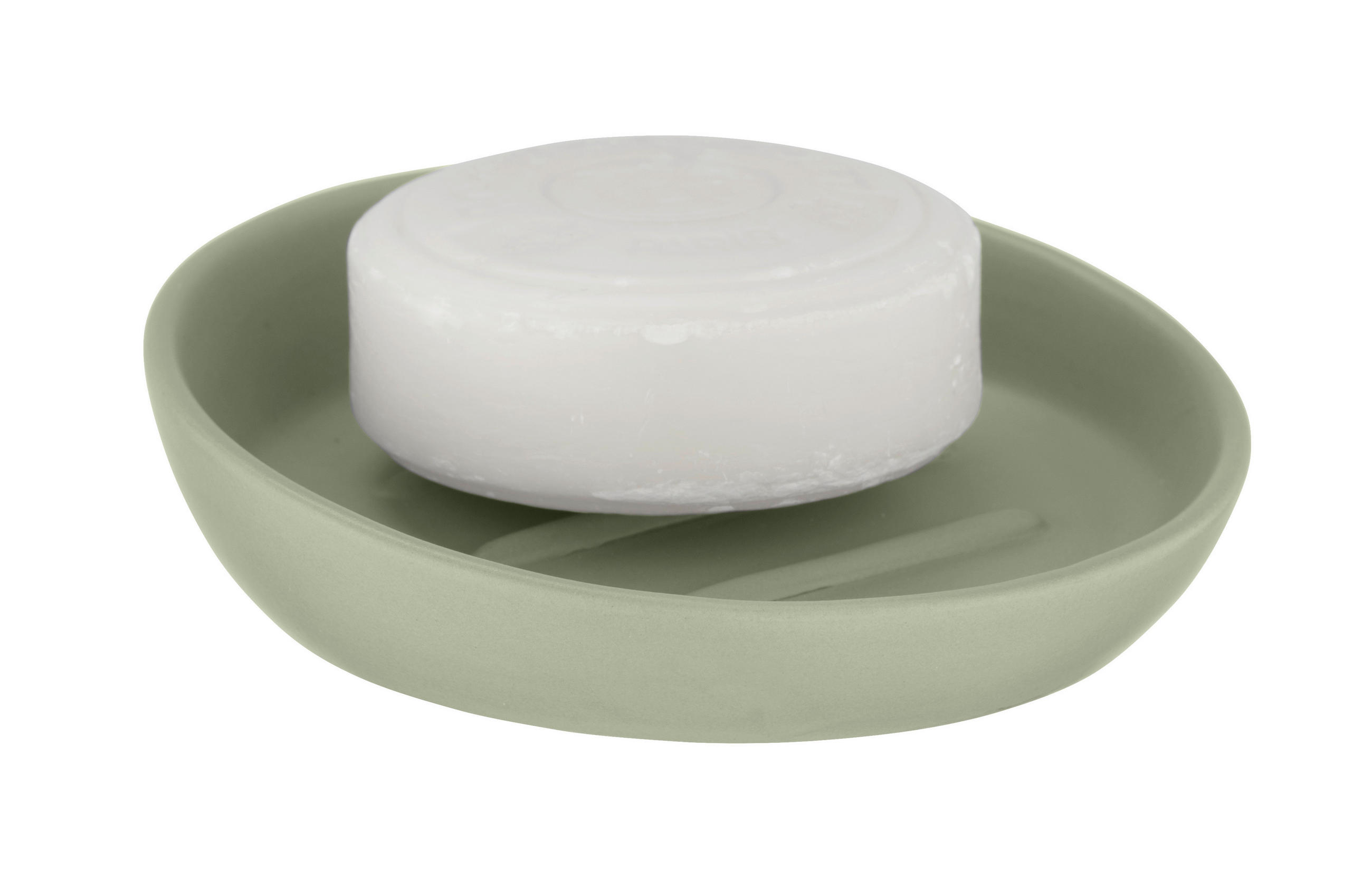 SEIFENSCHALE Keramik  - Grün, Basics, Keramik (11,5/3/11,5cm) - Wenko