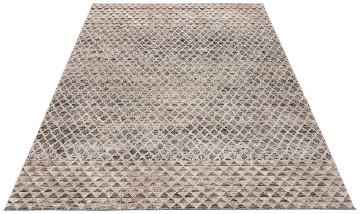WEBTEPPICH 160/230 cm My Bella Grau  - Grau, Design, Textil (160/230cm) - Obsession