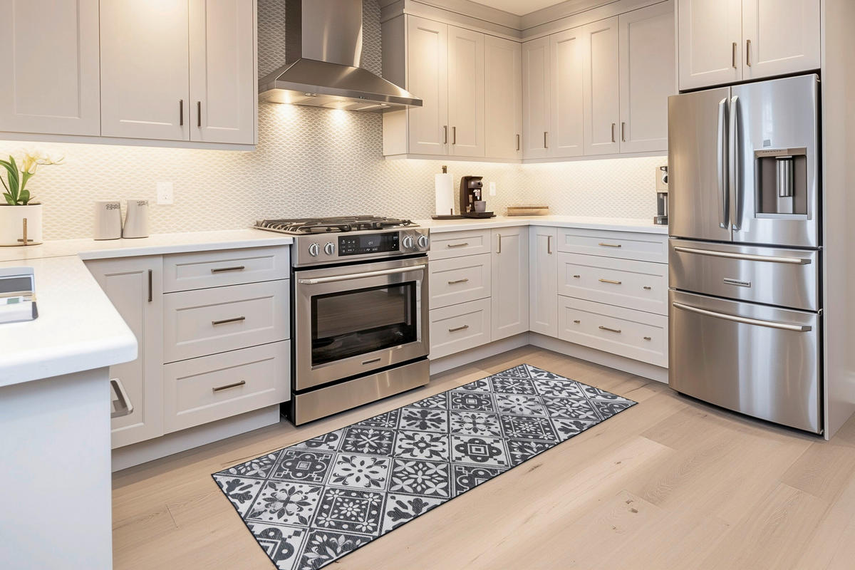 FLACHWEBETEPPICH 60/180 cm Grau  - Grau, Basics, Textil (60/180cm) - Kayoom