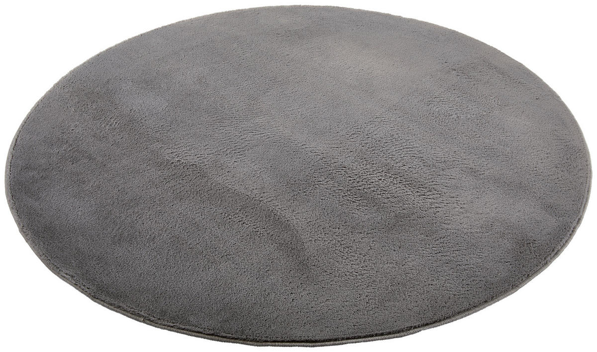 HOCHFLORTEPPICH 120 cm Grau  - Grau, Basics, Textil (120cm) - Novel