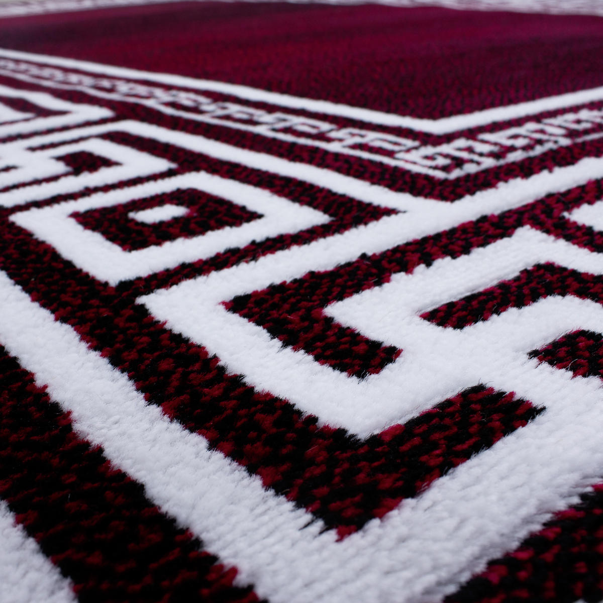 WEBTEPPICH 160/230 cm Parma Rot  - Rot, KONVENTIONELL, Textil (160/230cm)