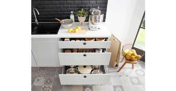 EINBAUKÜCHE - Grau, Design, Holzwerkstoff - Dieter Knoll