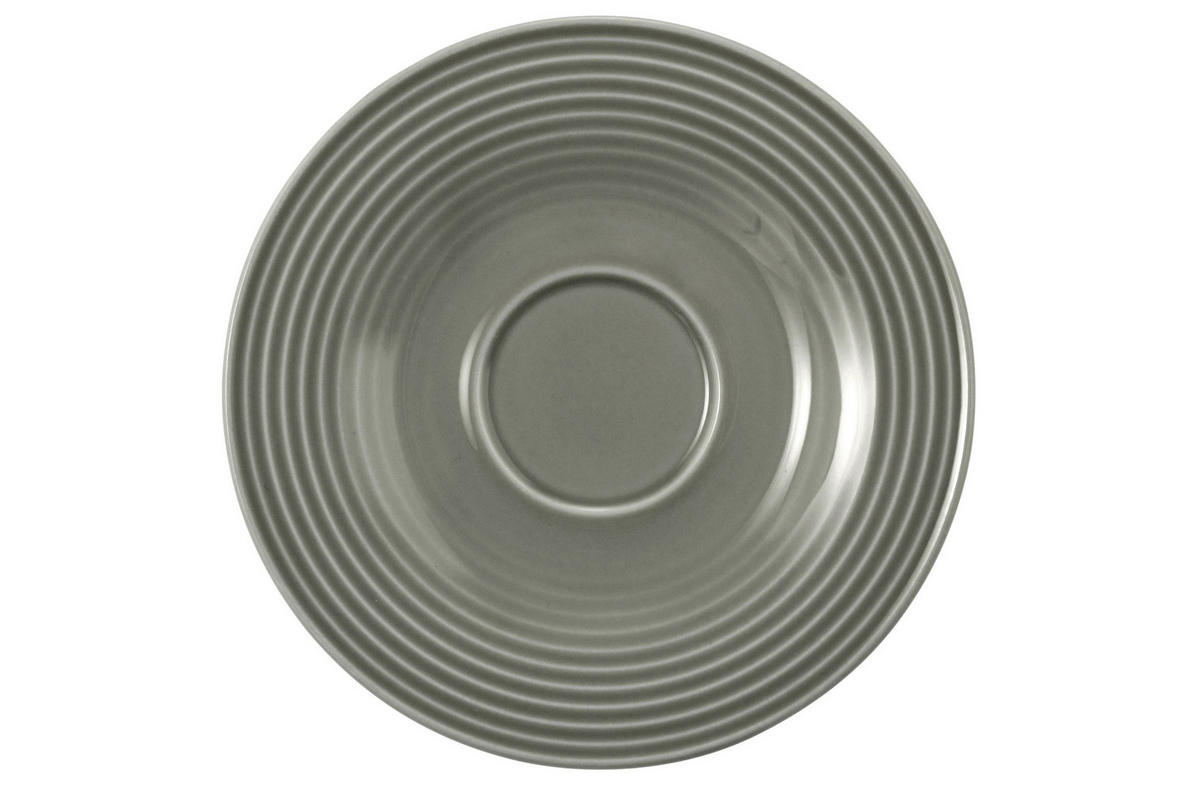 ESPRESSO-UNTERTASSE Beat perlgrau 13,5 cm  - Grau, KONVENTIONELL, Keramik (13,5cm) - Seltmann Weiden