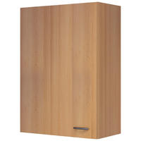 KÜCHENOBERSCHRANK 60/89/32 cm  in Buchefarben  - Edelstahlfarben/Buchefarben, Holzwerkstoff/Kunststoff (60/89/32cm) - FlexWell