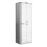GARDEROBENSCHRANK 66/187/37,5 cm - Chromfarben/Alufarben, Design, Glas/Holzwerkstoff (66/187/37,5cm) - Moderano GARDEROBENSCHRANK 66/187/37,5 cm - Chromfarben/Alufarben, Design, Glas/Holzwerkstoff (66/187/37,5cm) - Moderano