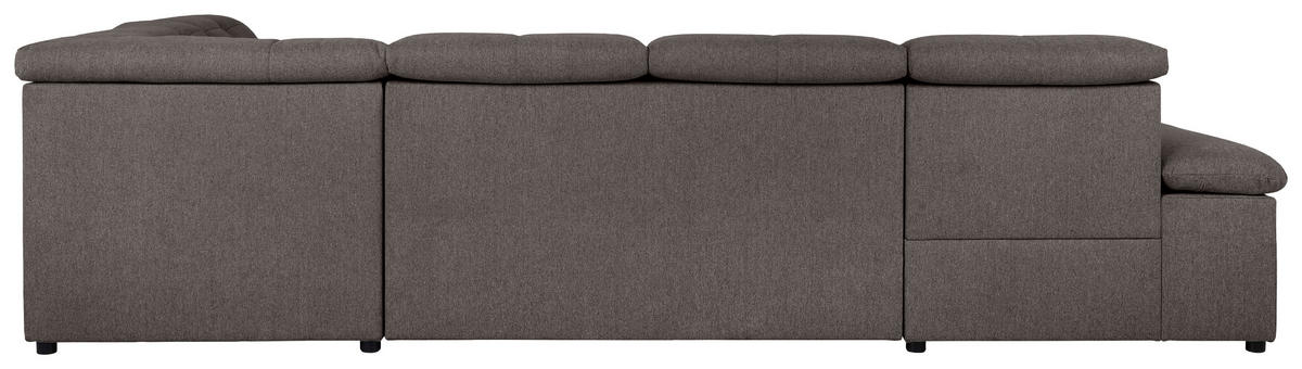 WOHNLANDSCHAFT Grau  - Grau, Design, Textil/Metall (173/328/215cm) - MID.YOU