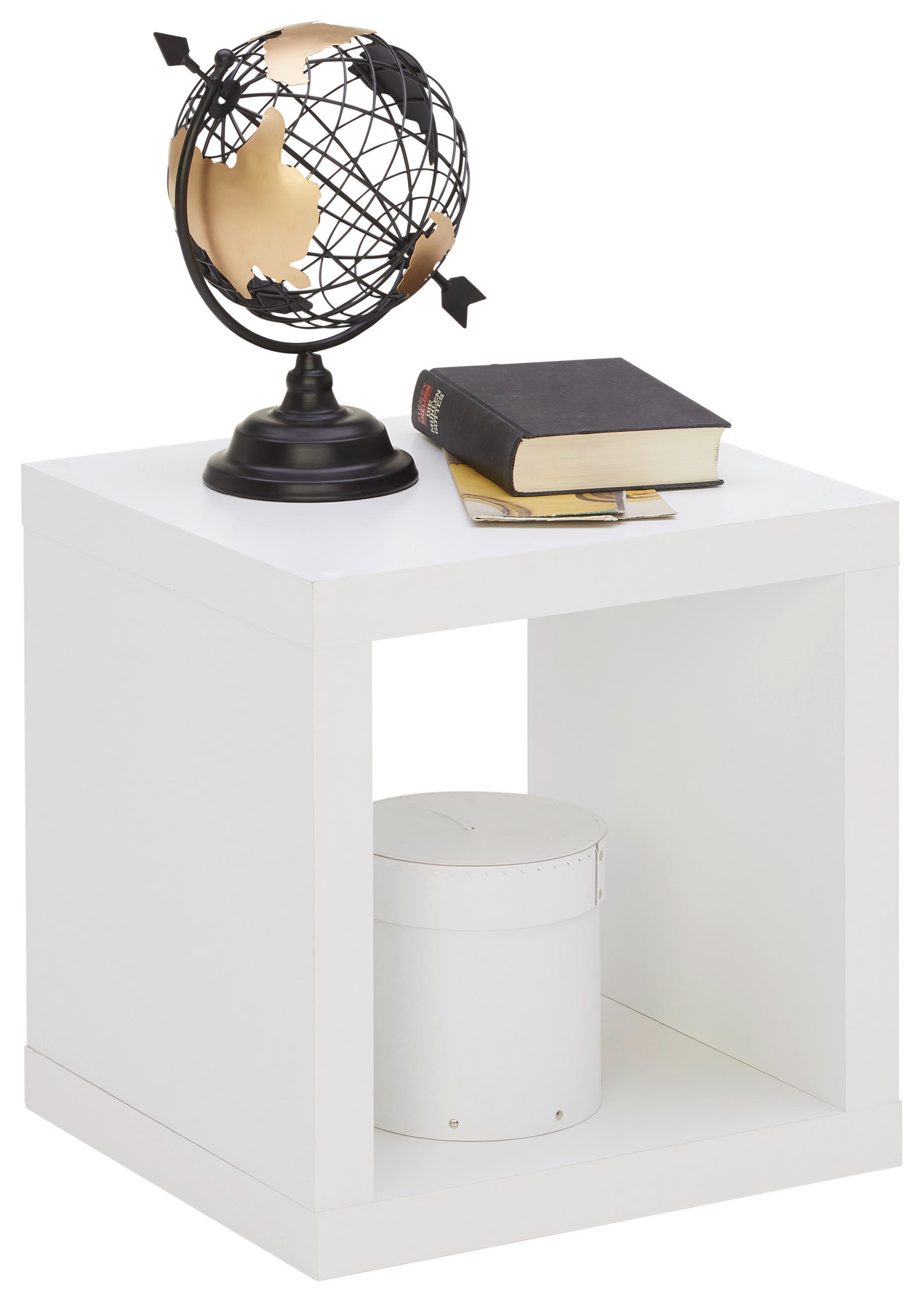 RAUMTEILER Holzwerkstoff   - Weiss, Design, Holzwerkstoff (41/38/41cm) - Carryhome