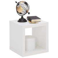 DELIACA STENA, biela, 41/38/41 cm - biela, Design, kompozitné drevo (41/38/41cm) - Carryhome