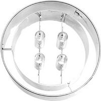 KEKSAUSSTECHFORM - Edelstahlfarben, Konventionell, Metall (6/6/2,5cm) - Birkmann