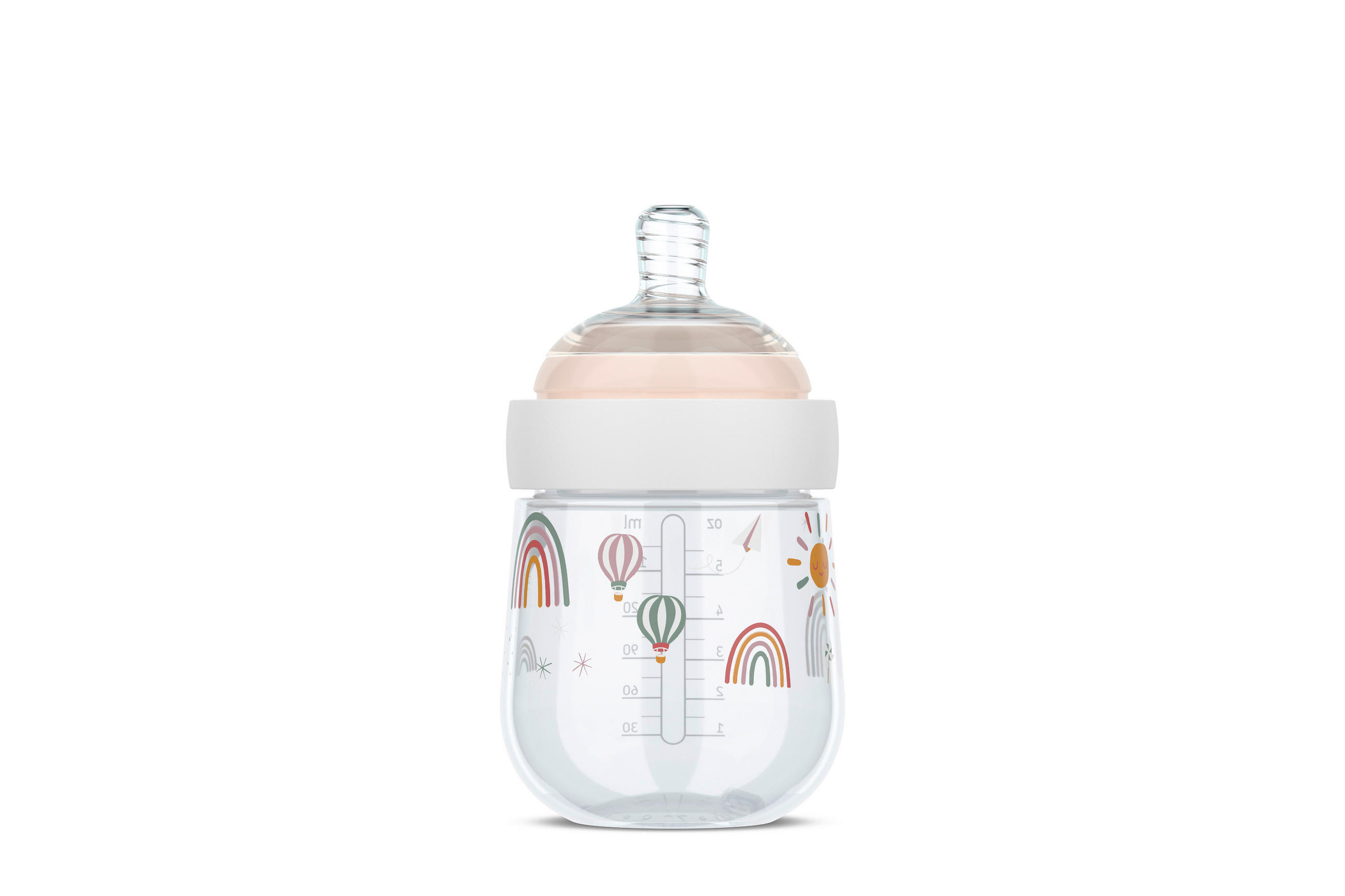 BABYFLASCHE 160 ml - Multicolor, Basics, Kunststoff (7cm) - Mepal