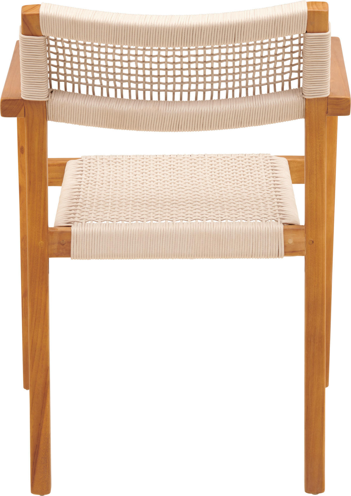 ARMLEHNSTUHL  in  - Beige/Naturfarben, MODERN, Holz (59/83/55cm) - Livetastic