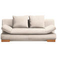SCHLAFSOFA in Flachgewebe Sandfarben  - Sandfarben, Design, Holz/Textil (200/87/93cm) - Venda