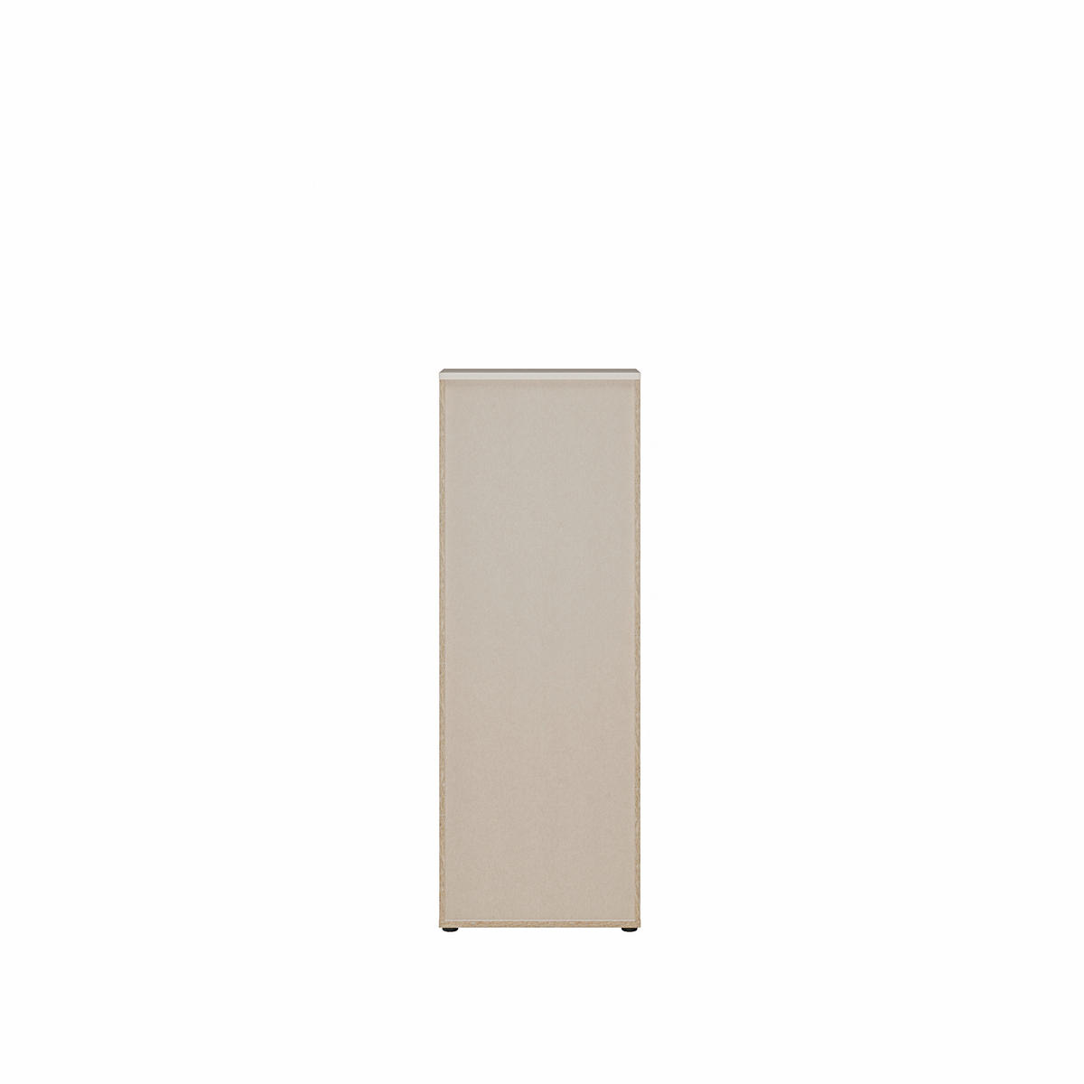 REGAL Sandfarben  - Sandfarben/Schwarz, Design, Holzwerkstoff/Kunststoff (54/149,5/34,8cm)