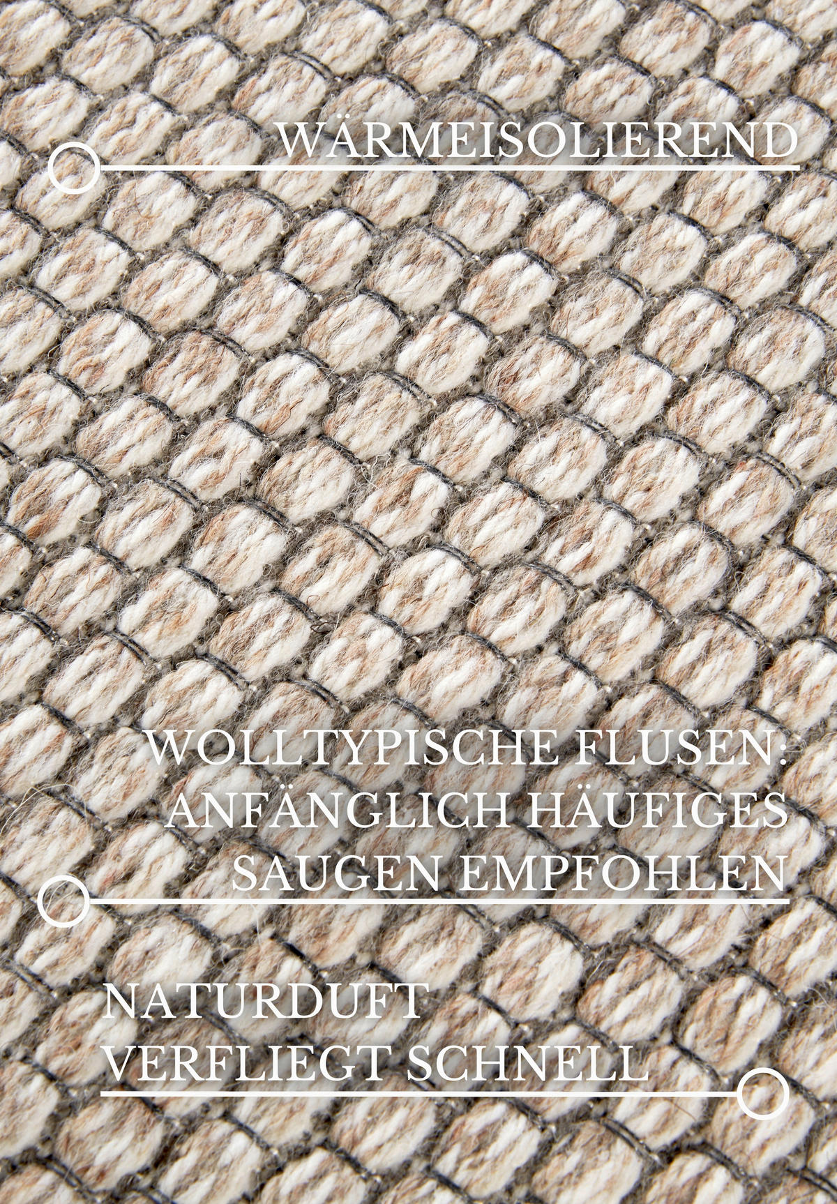 WEBTEPPICH 200/290 cm Kollektion 1843 Beige  - Beige, Basics, Kunststoff/Textil (200/290cm) - Villeroy & Boch