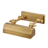 BILDERLEUCHTE 18.2/11.9/18.6 cm   - Messingfarben, Basics, Metall (18.2/11.9/18.6cm) - Elstead Lighting