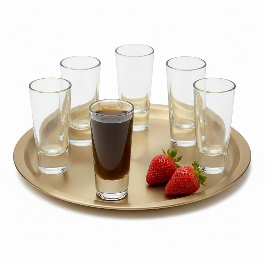 GLASSET Ida 6 delar  - klar, Basics, glas (4/10cm) - Van Well