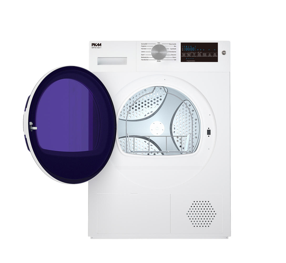 WÄRMEPUMPENTROCKNER WPT9-15A++  - Weiss, Basics, Kunststoff/Metall (60/86/66cm) - PKM