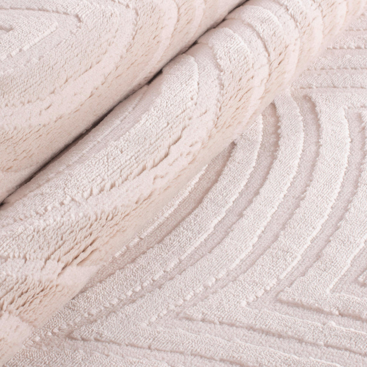 WEBTEPPICH 160/230 cm Sahara Creme  - Creme, Design, Textil (160/230cm) - Novel