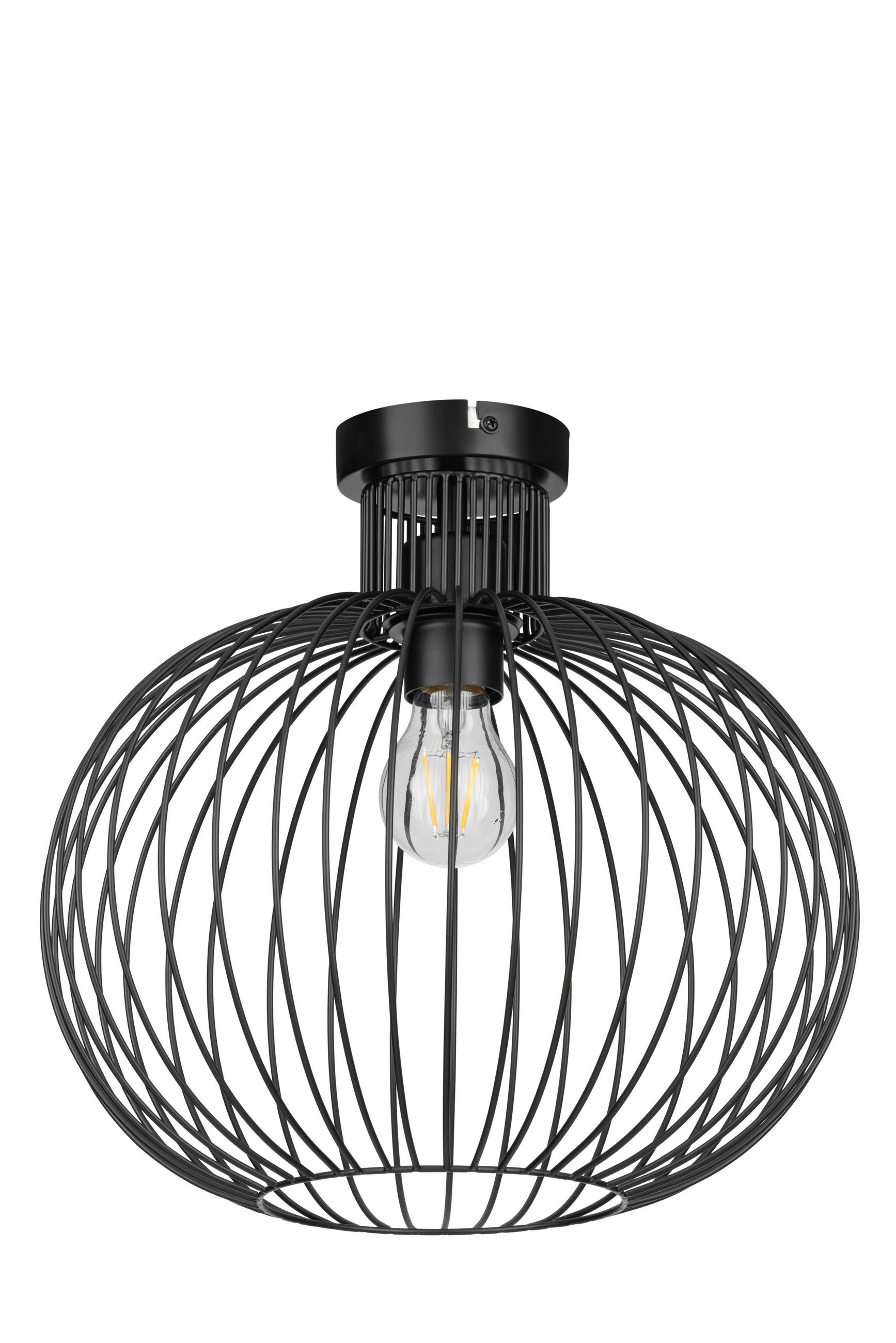 DECKENLEUCHTE 35/34 cm  - Schwarz, Trend, Metall (35/34cm) - Collett's Monde