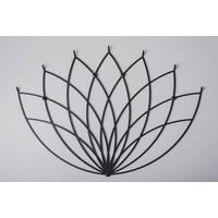 WANDGARDEROBE  in Schwarz  - Schwarz, Design, Metall (2,5/48/47cm) - MID.YOU