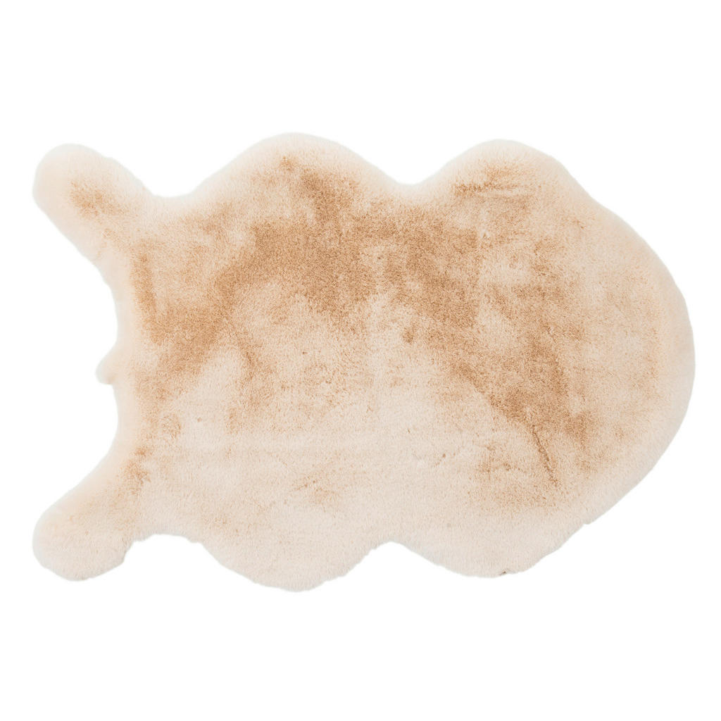 UMELÁ KOŽUŠINA, 55/80 cm, šampanská