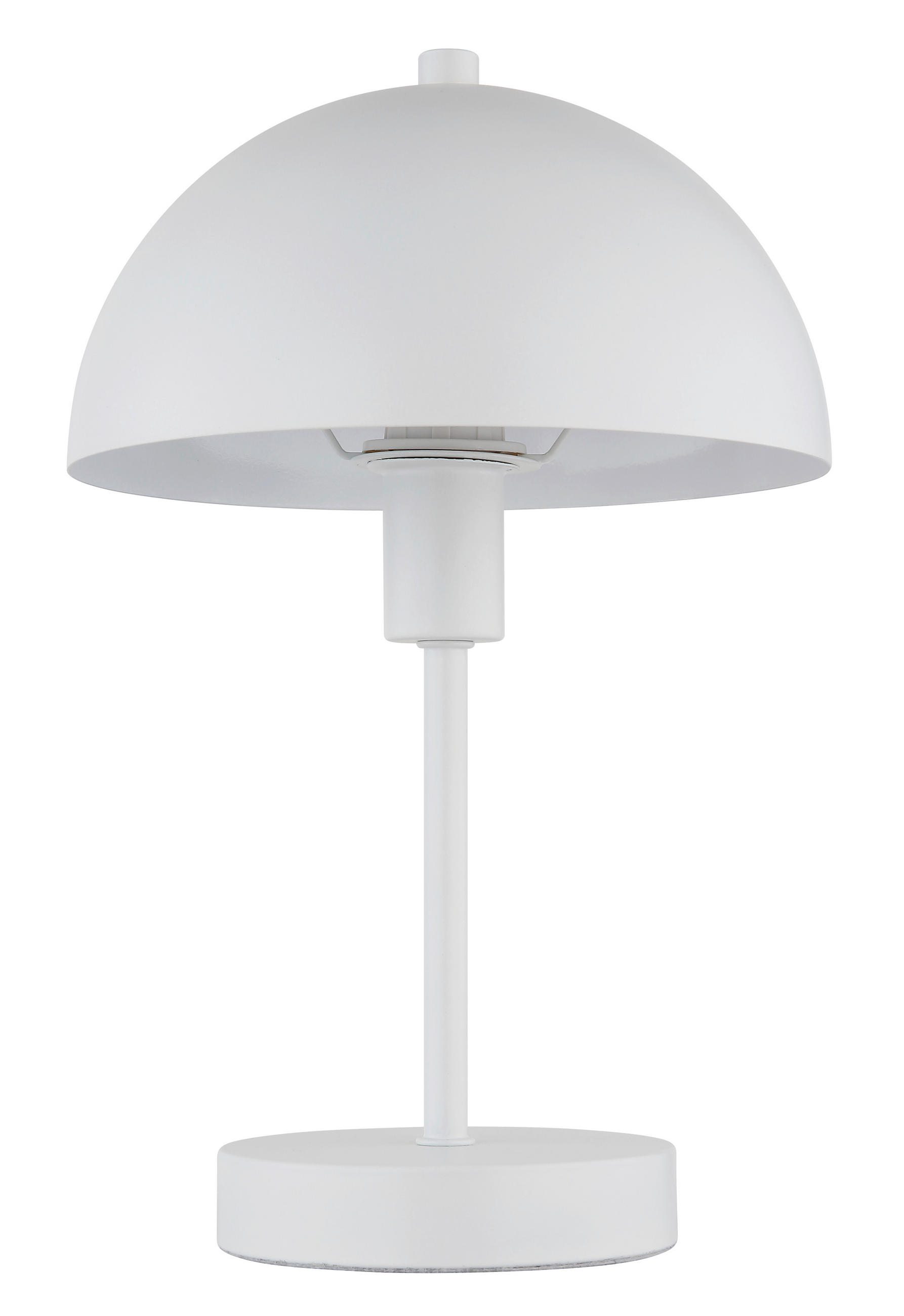 STOLNÍ LAMPA, E14, 20/31 cm  - bílá, Design, kov/plast (20/31cm) - Globo