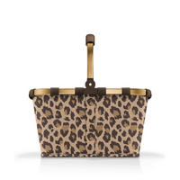 EINKAUFSKORB  - Schwarz/Braun, Basics, Kunststoff/Textil (49/29/28cm) - Reisenthel