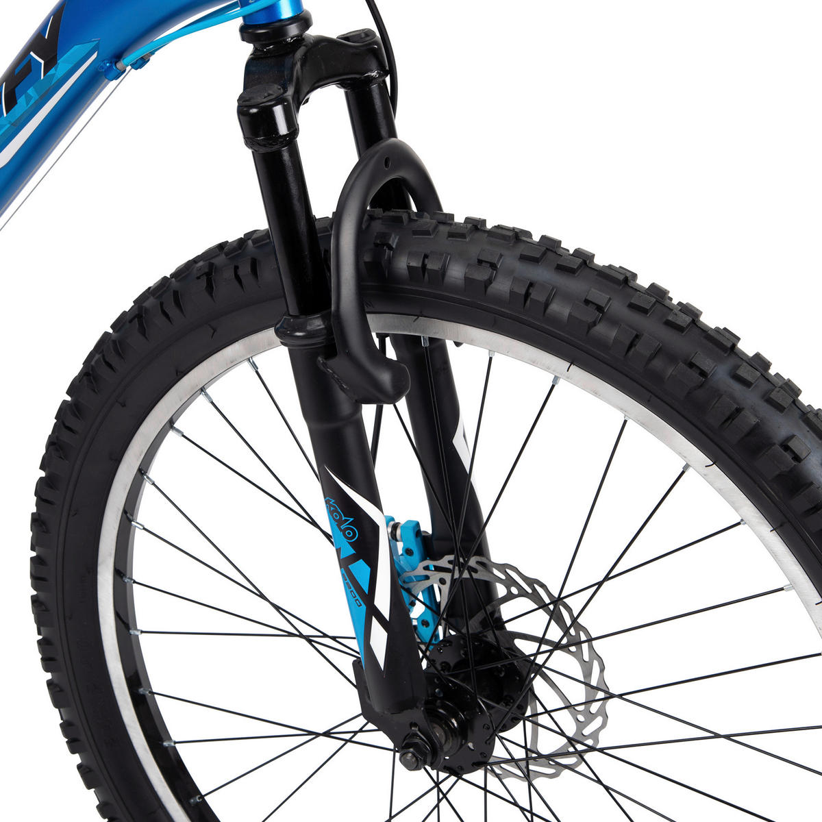 MOUNTAINBIKE 24 Zoll Kinder  - Blau, Basics, Metall (60,5/98/163cm)