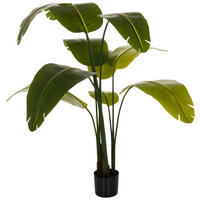 KUNSTPFLANZE  - Schwarz/Grün, Basics, Kunststoff (60/170/60cm) - MID.YOU