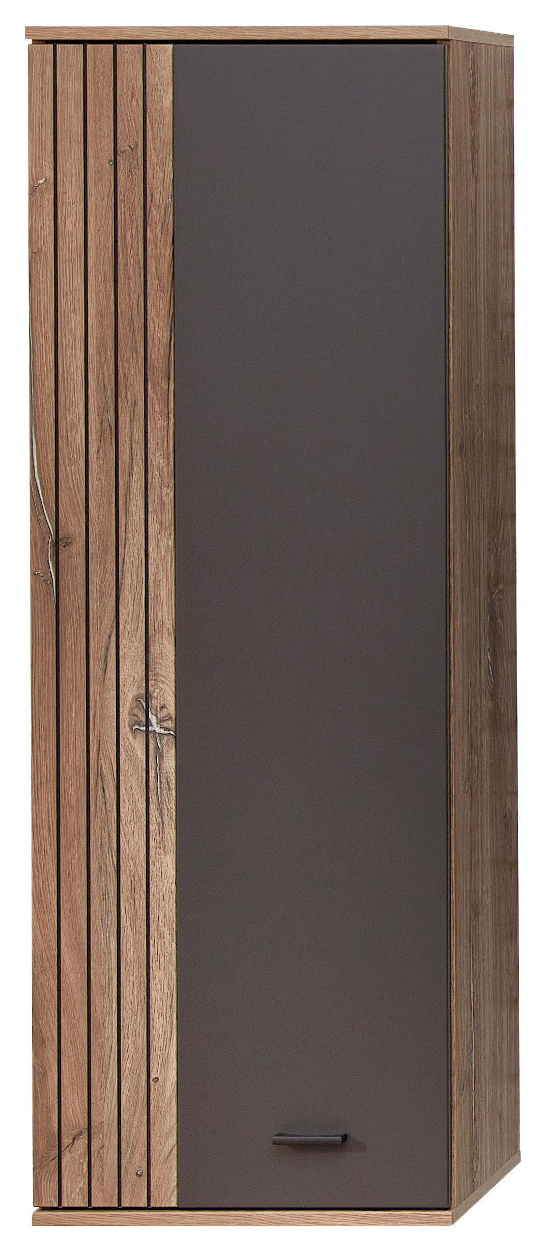 VISEĆI ELEMENT   - crna, Moderno, metal/pločasti materijal (45/129/38cm) - Mömax