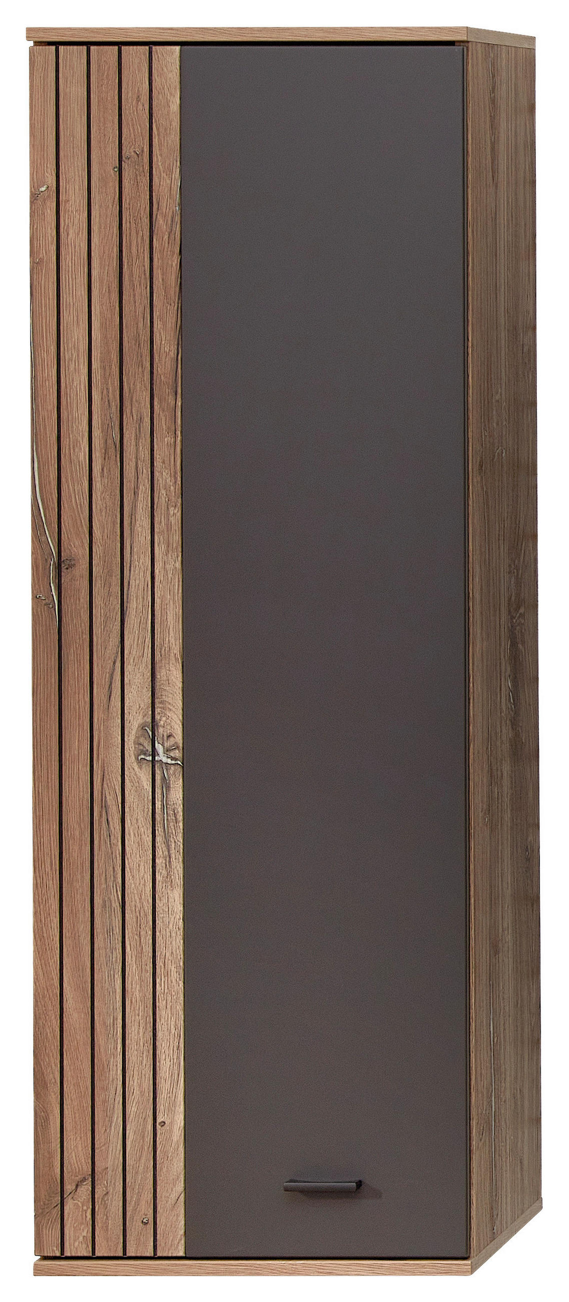 VISEĆI ELEMENT   - crna, Moderno, metal/pločasti materijal (45/129/38cm) - Mömax